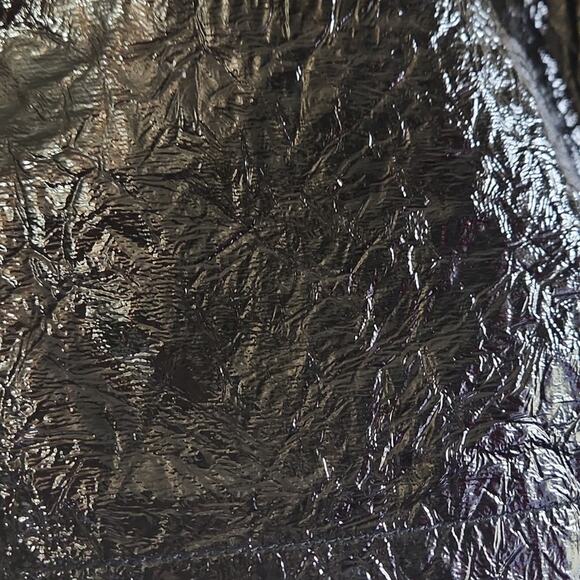 7 For All Man Kind Womens Black Leather Button Down Mini Skirt Size XS NWT $495 - Picture 5 of 16